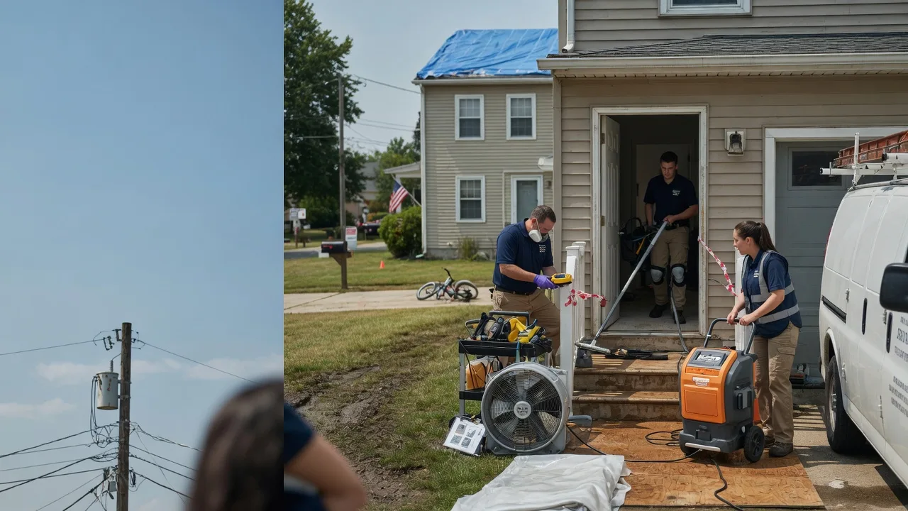 Water Damage Repair in Scotts, MI near me